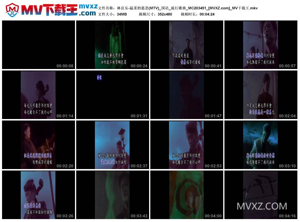 林良乐-温柔的慈悲(MTV)_国语_流行歌曲_MC203451
